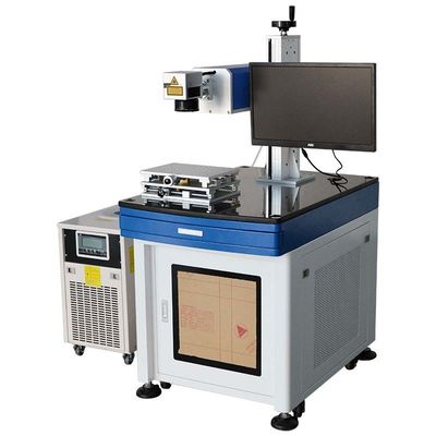 PE PP PVC UV Laser Marking Machine Benchtop 3W 5W 10W For Metal