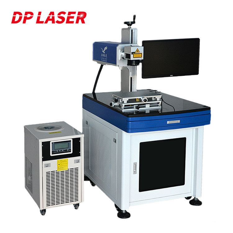 PE PP PVC UV Laser Marking Machine Benchtop 3W 5W 10W For Metal