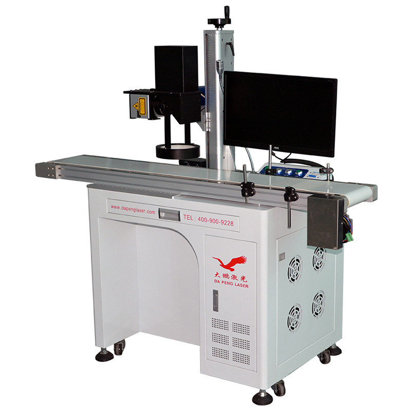 Durable Fiber Laser Marking System Visual Positioning Automatic Focus